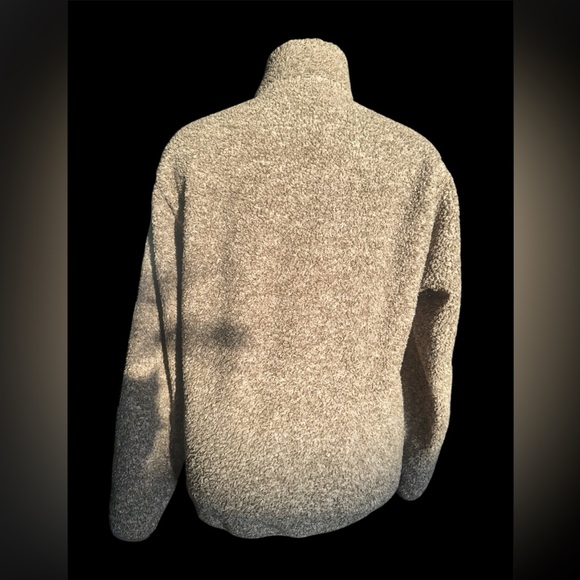 Cozy Tan Zip-Up Fleece Jacket - Picture 2 of 5